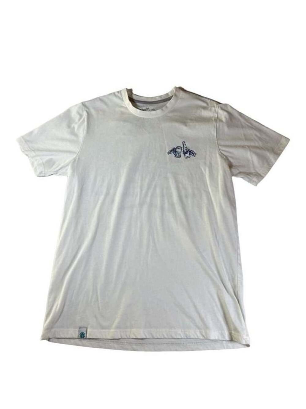 Sendero Provisions Co. Never Drink With Your Shootin Hand Graphic T-Shirt White